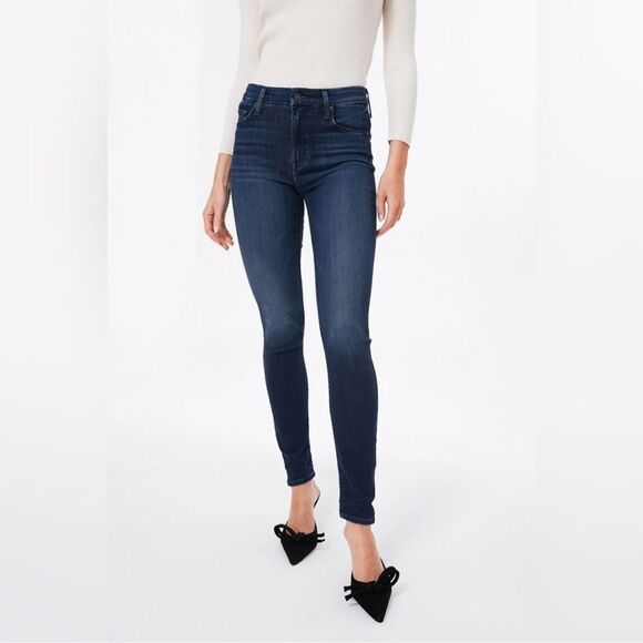 MOTHER The Looker Jeans French Electro Blue Women’s Size 28 - Picture 1 of 11